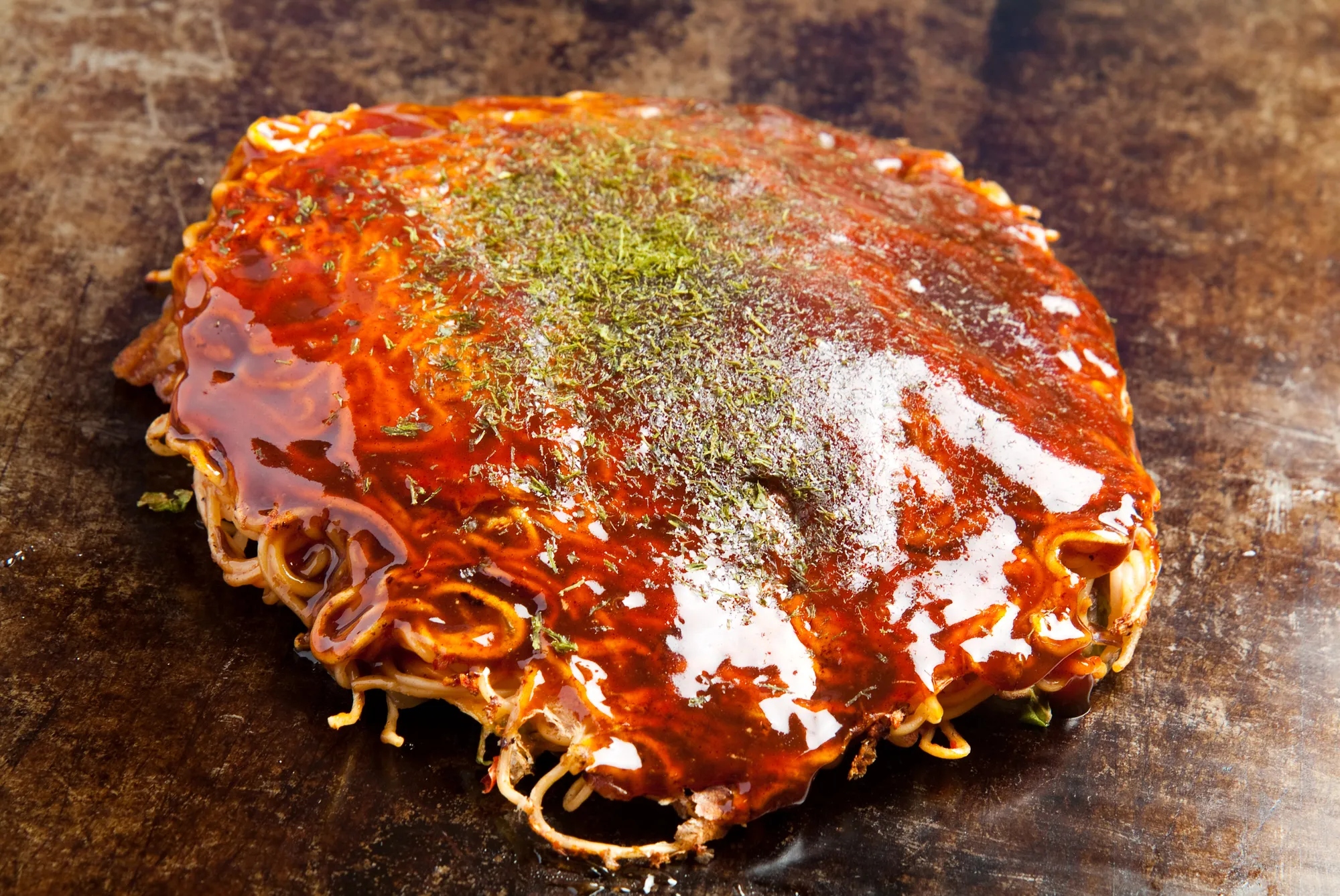 大人気！にんにくバター醤油焼きそば